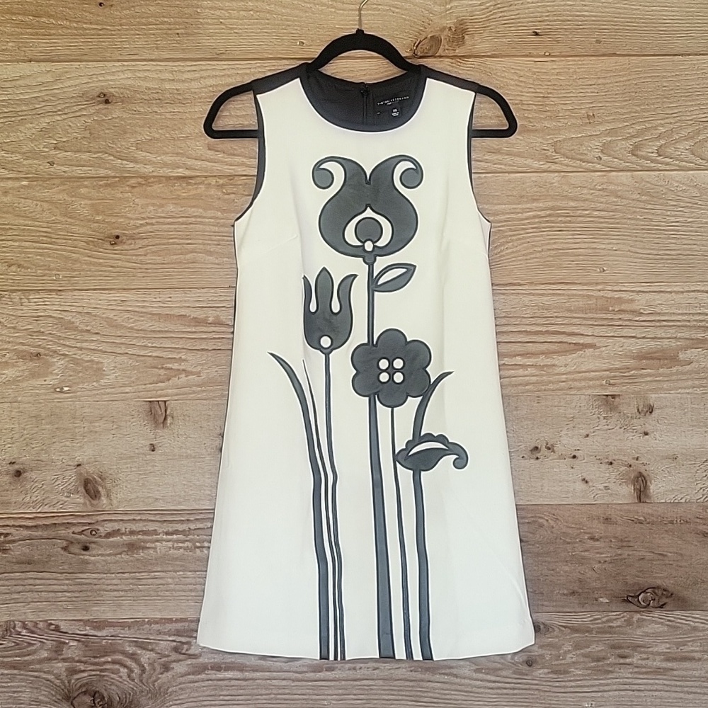 Victoria Beckham for Target Size XSmall White and Black Dress